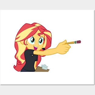 Director Sunset Shimmer 2 Posters and Art